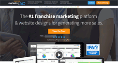 Desktop Screenshot of franchisemarketing360.com